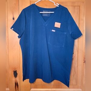 Figs Deep Reef XXL Caterina scrub top